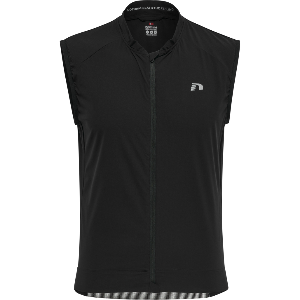 MENS CORE BIKE GILET, BLACK, packshot