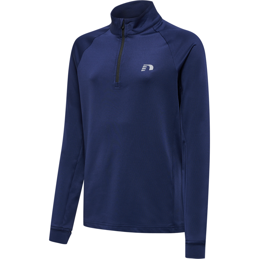 KIDS CORE MIDLAYER, BLACK IRIS, packshot