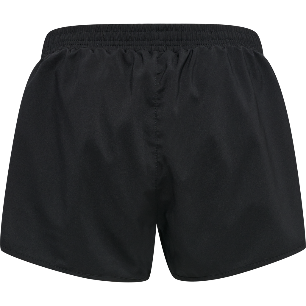 MEN CORE SPLIT SHORTS, BLACK, packshot