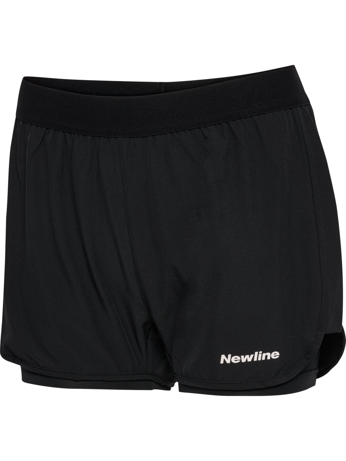 2-LAY SHORTS, BLACK/FIESTA_CAZOO, packshot