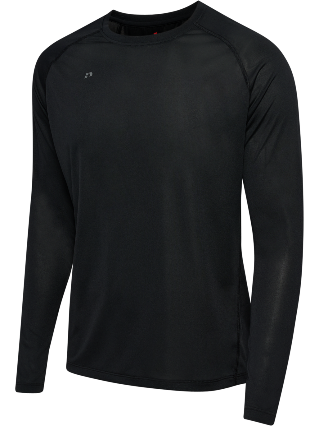 nwlBEAT T-SHIRT L/S, BLACK, packshot