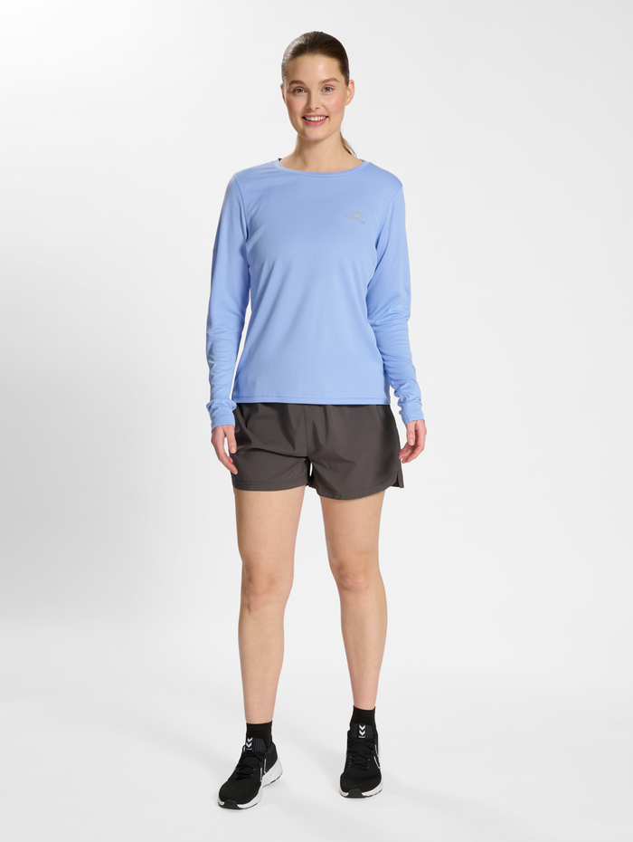 nwlMEMPHIS T-SHIRT L/S WOMAN, LAVENDER LUSTRE, model