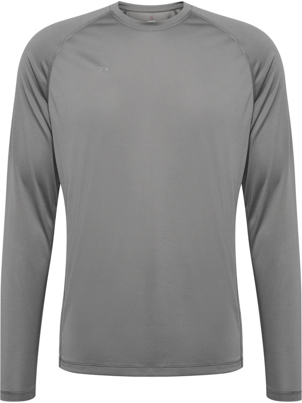 nwlBEAT T-SHIRT L/S, TITANIUM, packshot