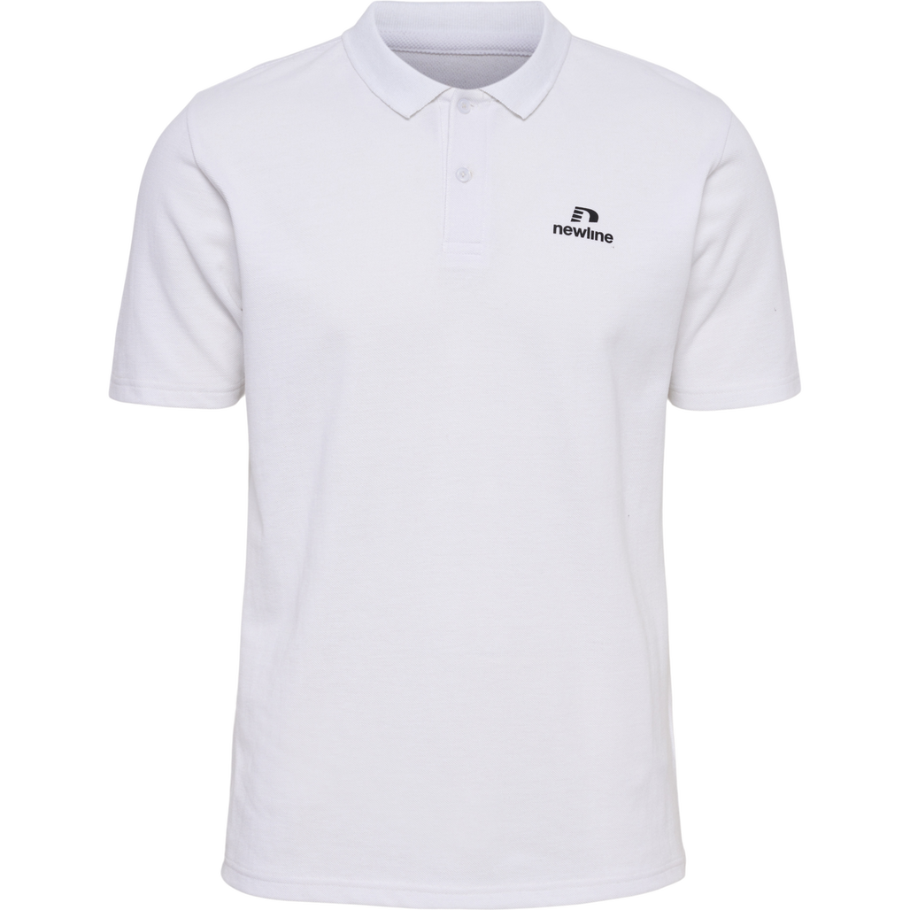 nwlLEA COTTON POLO MEN, WHITE, packshot