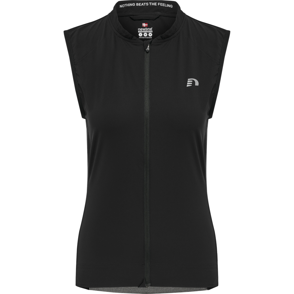 WOMENS CORE BIKE GILET, BLACK, packshot