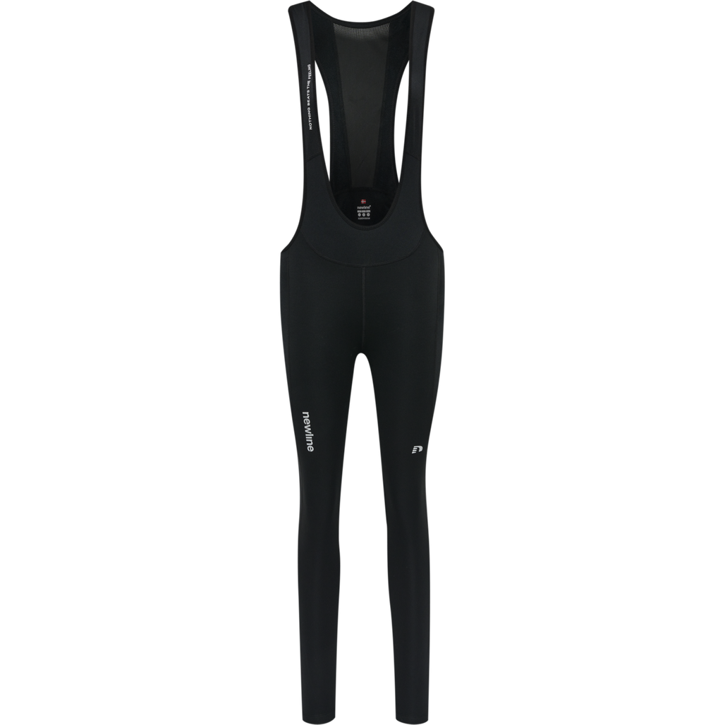 WOMEN CORE BIKE LONG BIB, BLACK, packshot