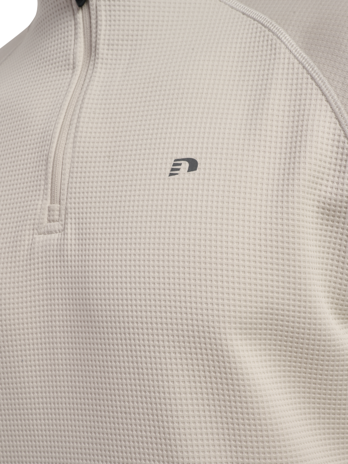 nwlPOWER HALF ZIP MIDLAYER, SILVER BIRCH, packshot