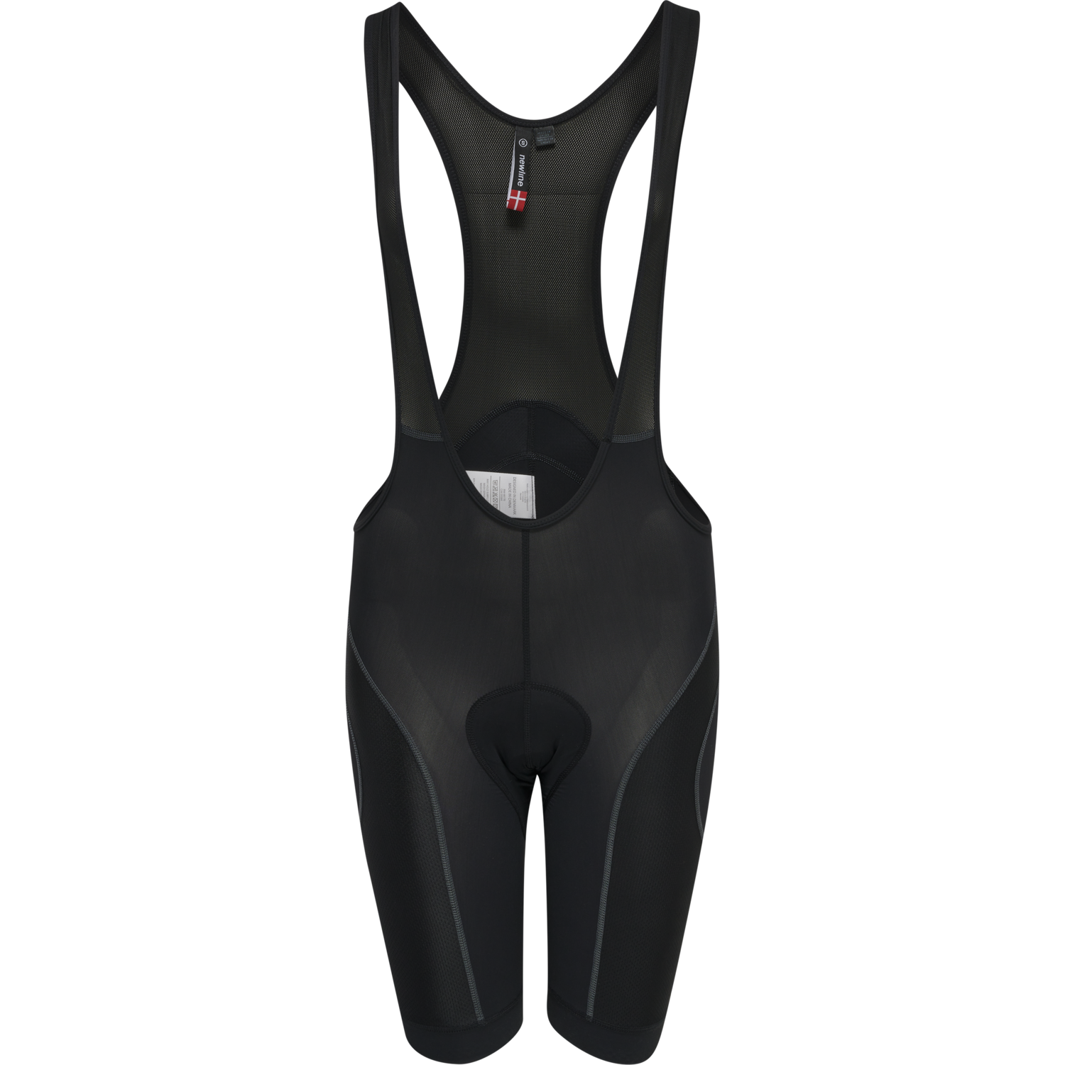 BIKE 8 PANEL BIB SHORTS, 0060, packshot