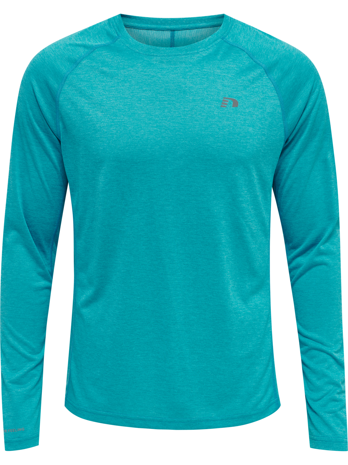 MEN RUNNING L/S, CAPRI BREEZE MELANGE, packshot