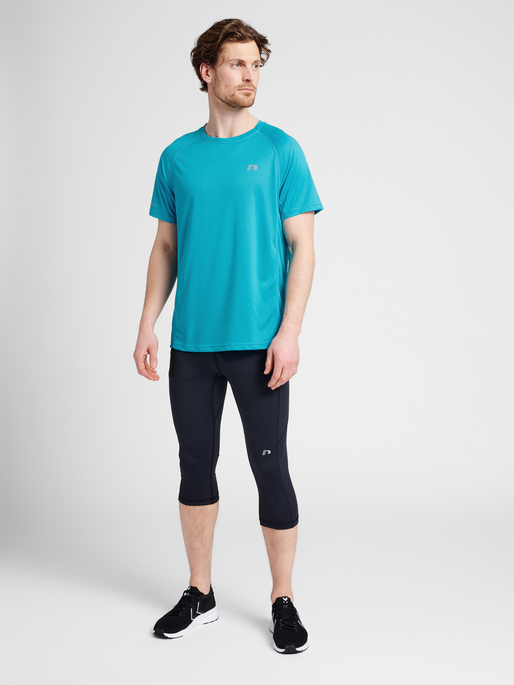 MEN RUNNING T-SHIRT S/S, CAPRI BREEZE, model