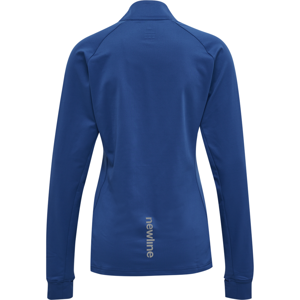 WOMEN'S CORE MIDLAYER, TRUE BLUE, packshot