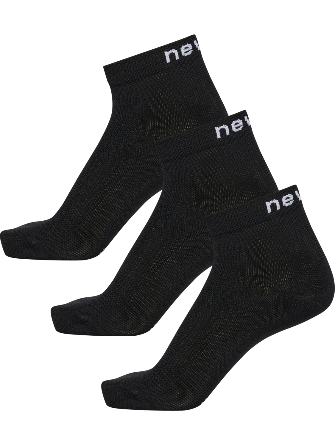 nwlDO FUNCTIONAL ANKLE SOCKS 3-PACK, BLACK, packshot