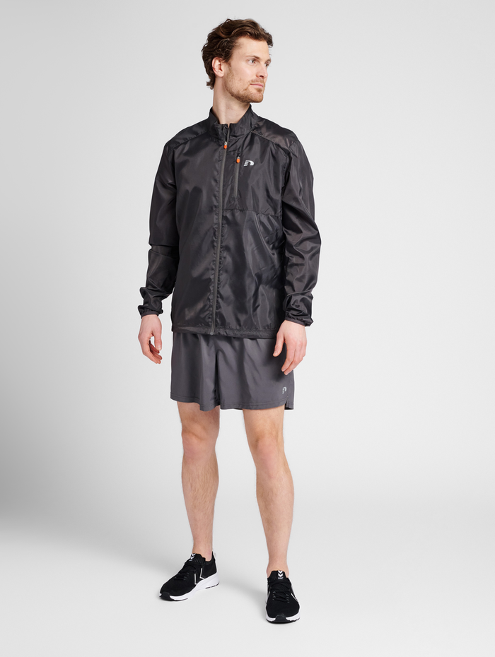 MEN PACKABLE TECH JACKET, FORGED IRON, model