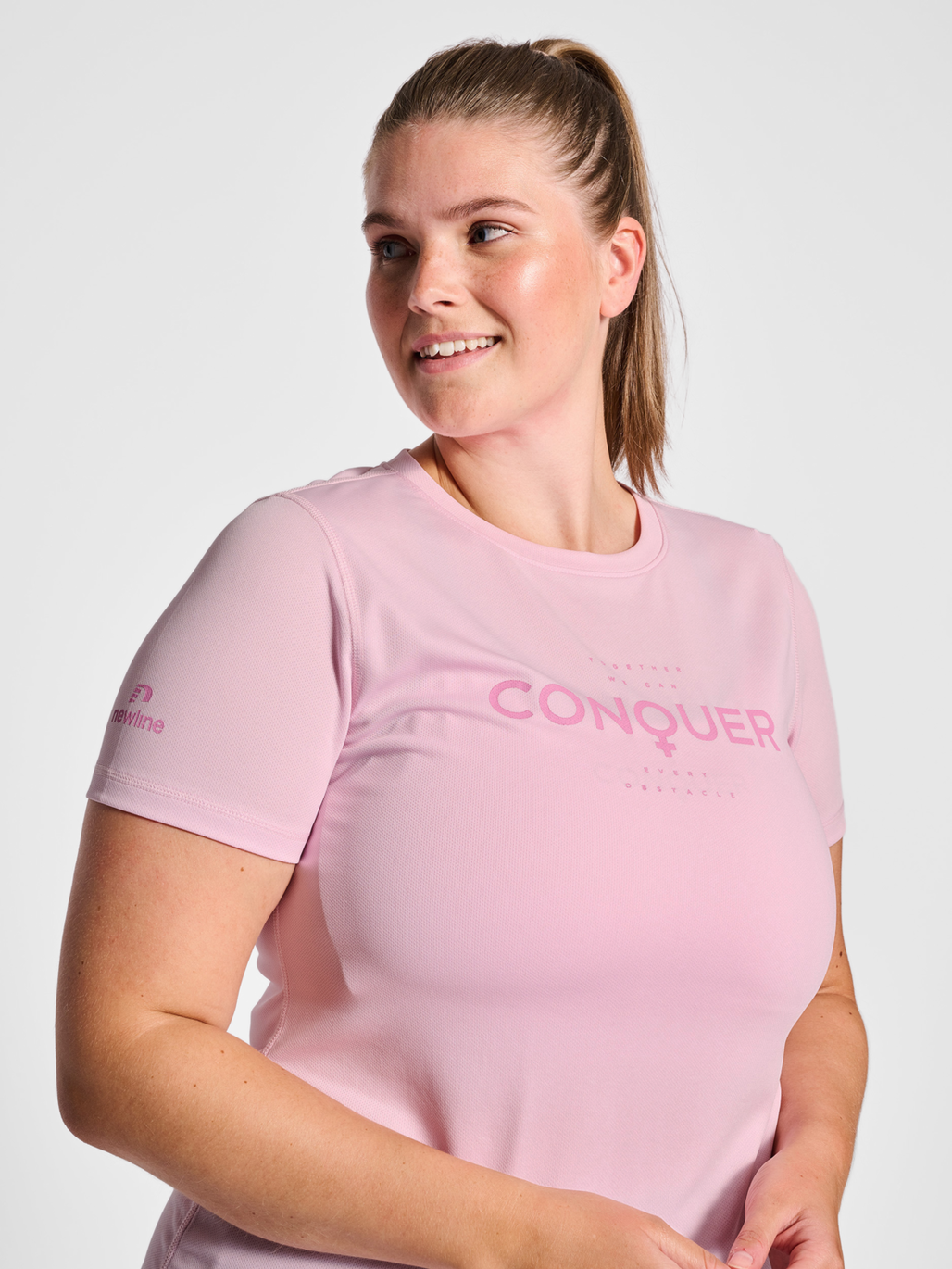 Newline nwlSB S/S RUNNING T-SHIRT WO - PINK LADY | newlinesport.de