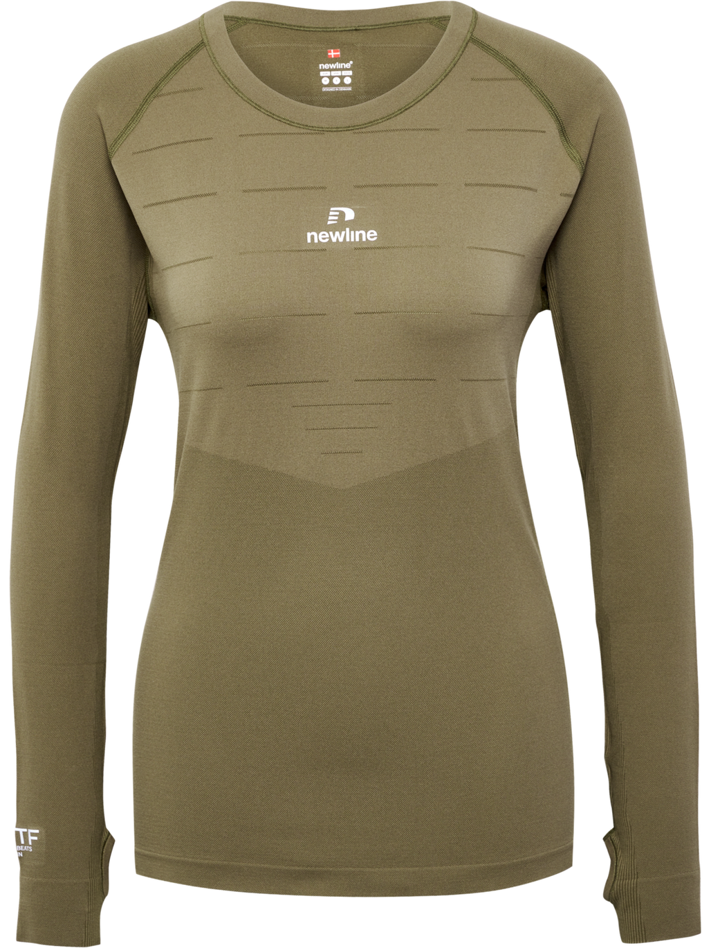 nwlPACE LS SEAMLESS WOMAN, CAPERS, packshot