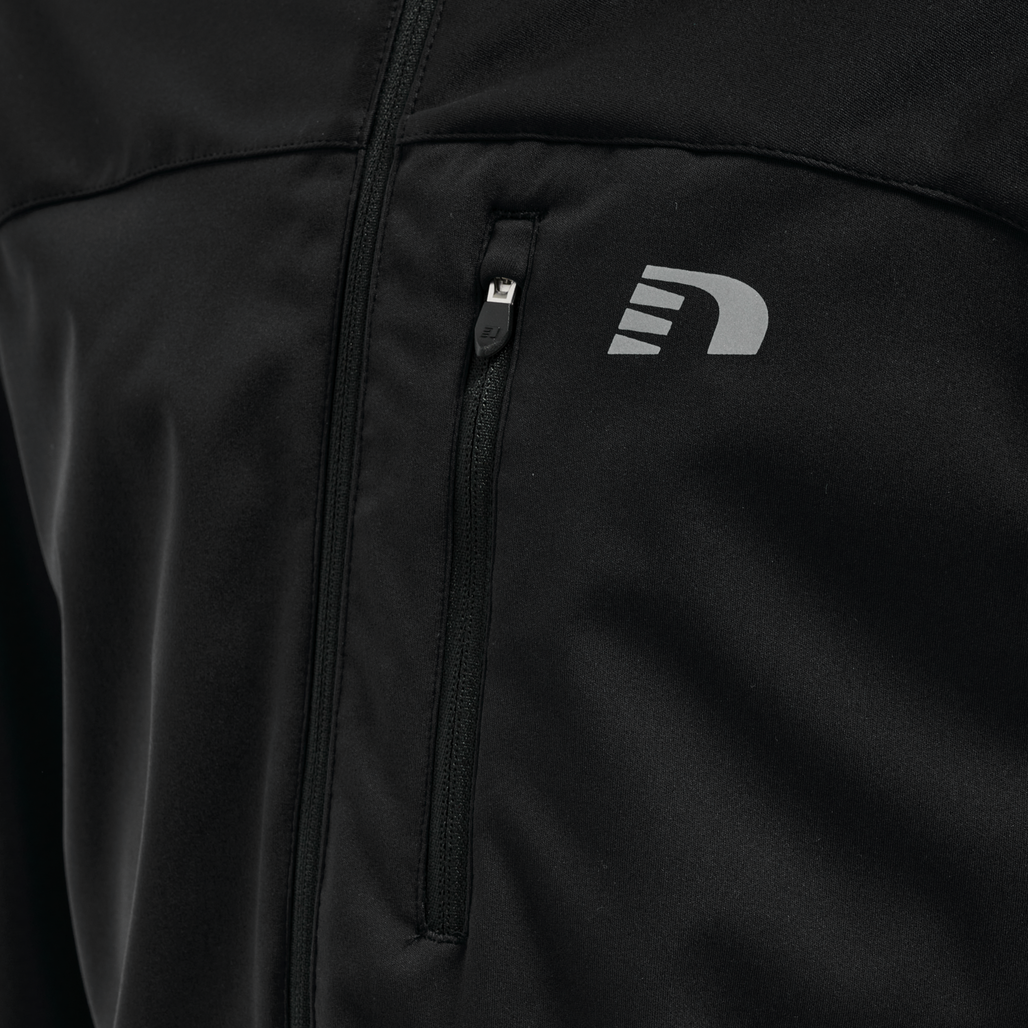 KIDS CORE CROSS JACKET, BLACK, packshot