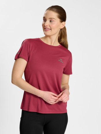 nwlMEMPHIS T-SHIRT S/S WOMAN, DRY ROSE, model