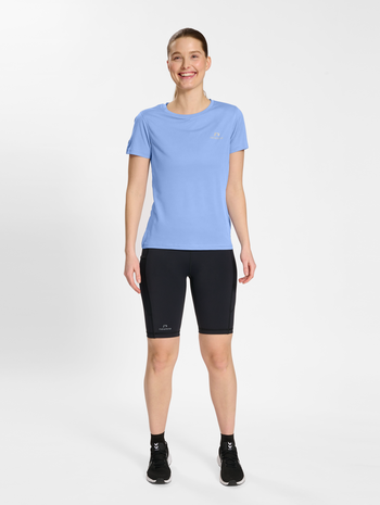 nwlMEMPHIS T-SHIRT S/S WOMAN, LAVENDER LUSTRE, model