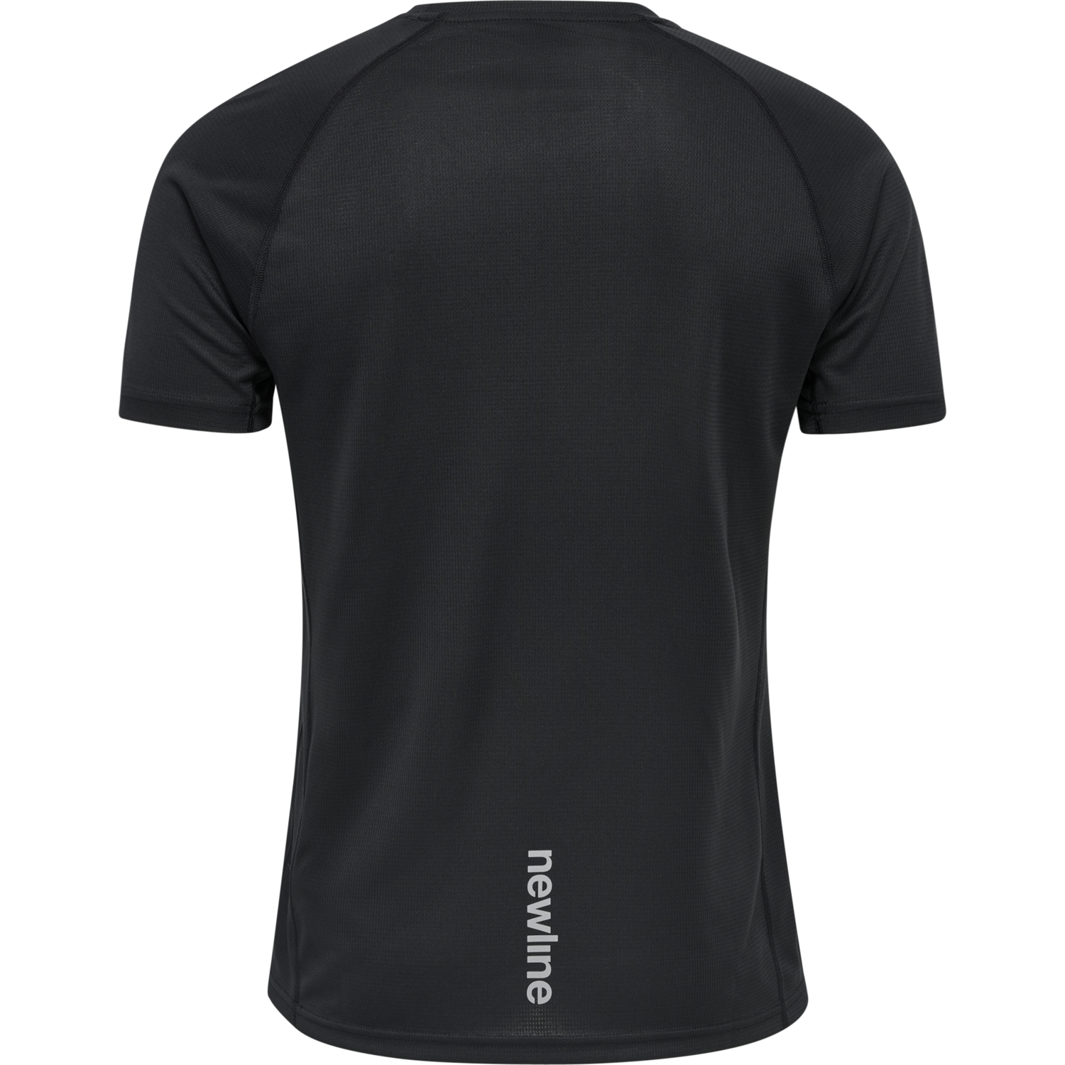 MEN CORE RUNNING T-SHIRT S/S, BLACK, packshot