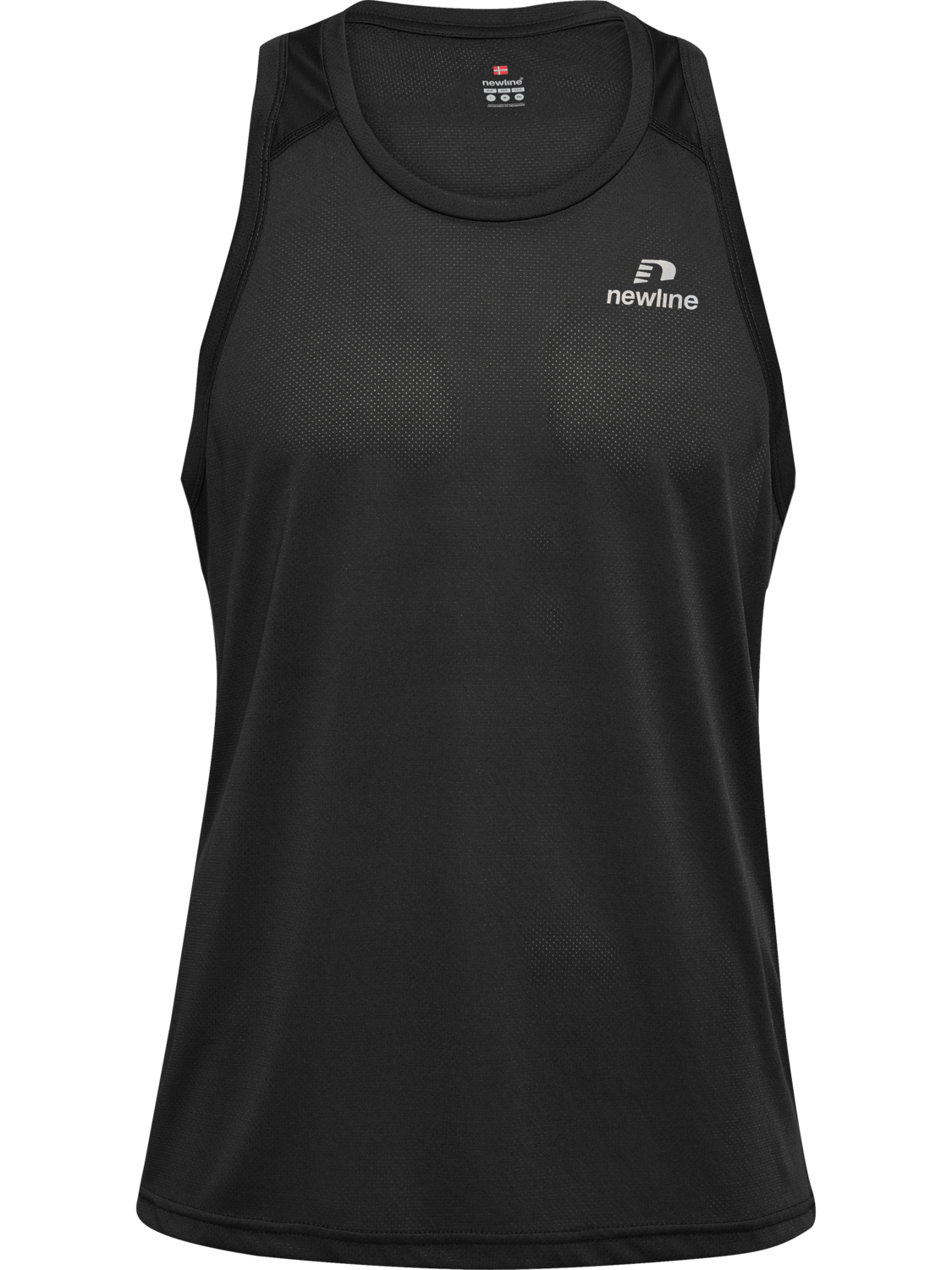 nwlOMAHA SINGLET MEN, BLACK, packshot