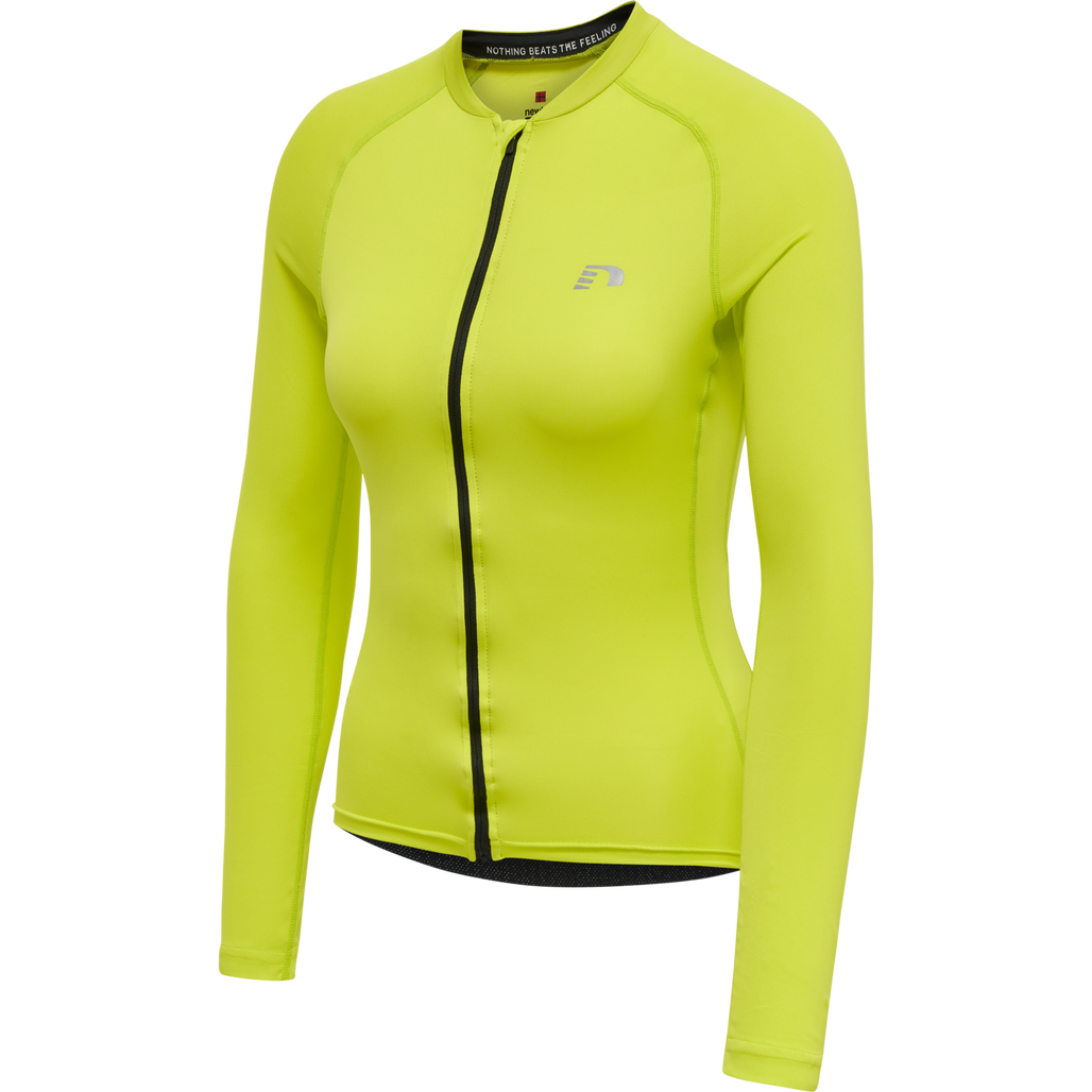 WOMENS CORE BIKE L/S JERSEY, EVENING PRIMROSE, packshot