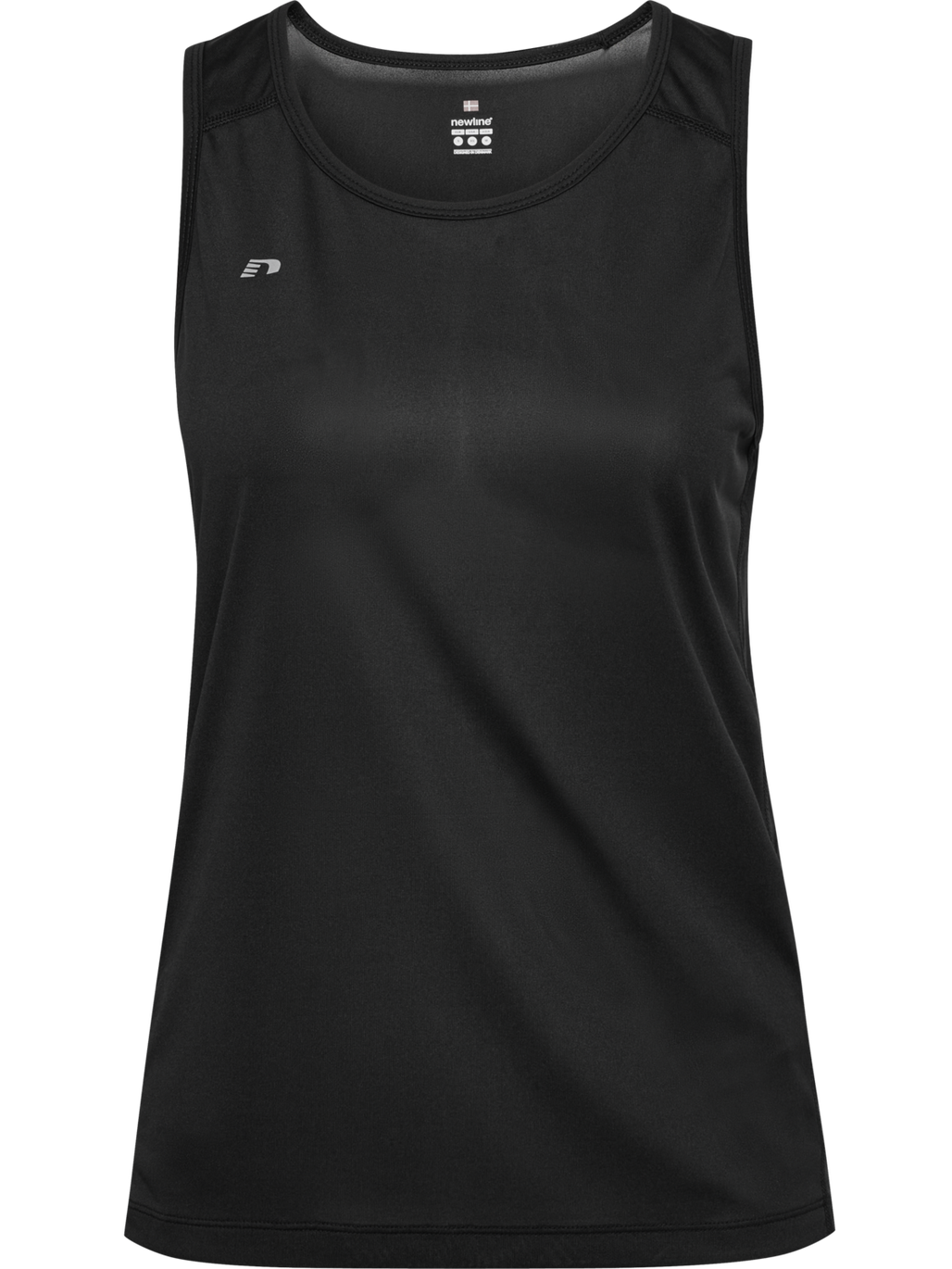 nwlBEAT SINGLET W, BLACK, packshot