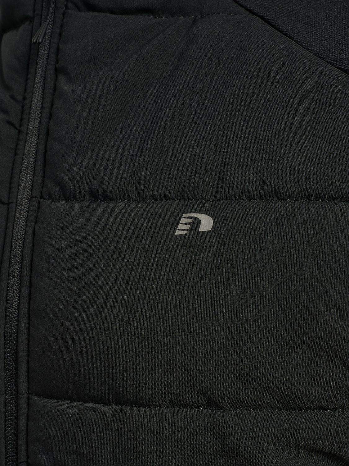nwlQUILTED GILET, BLACK, packshot