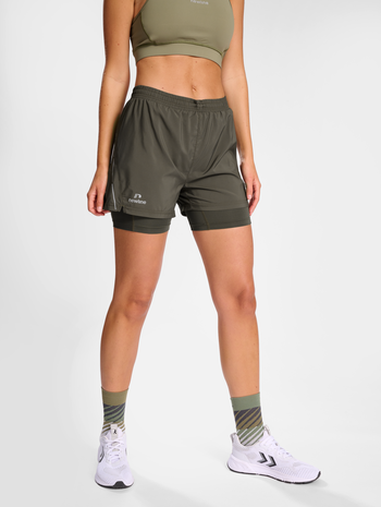 nwlPACE 2IN1 SHORTS WOMAN, BELUGA, model