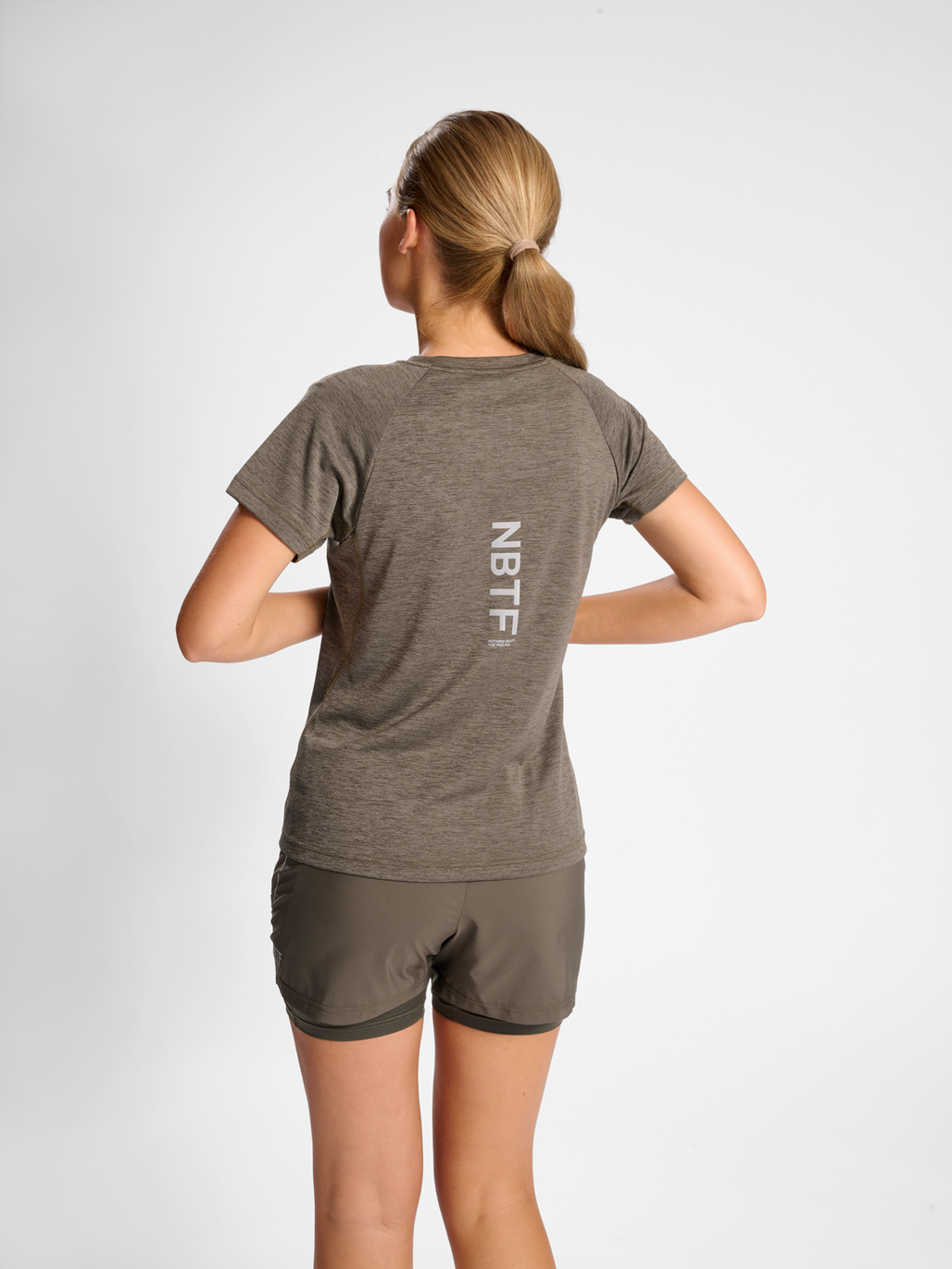 nwlPACE MELANGE TEE WOMAN, 1166, model