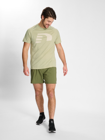 nwlORLANDO T-SHIRT S/S male, AGATE GREY MELANGE, model