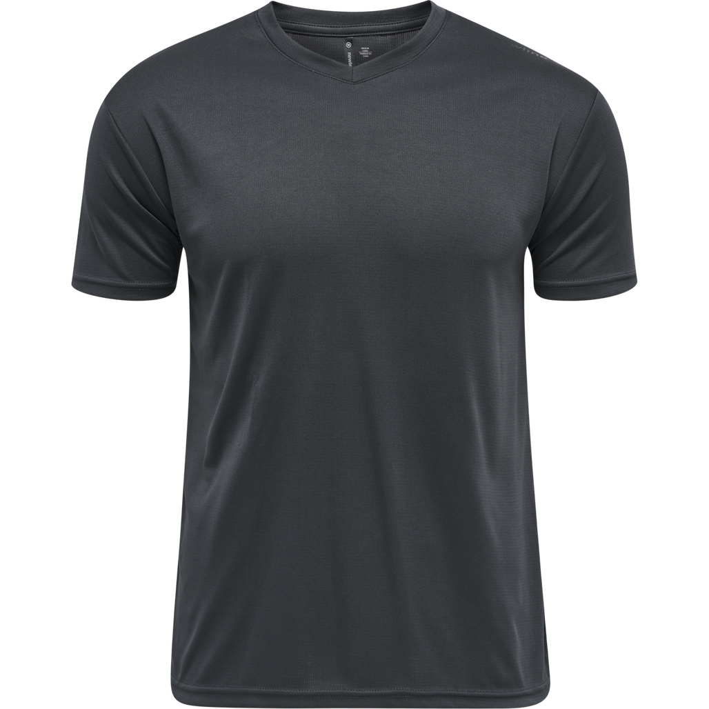 BASE COOL TEE, TITANIUM, packshot