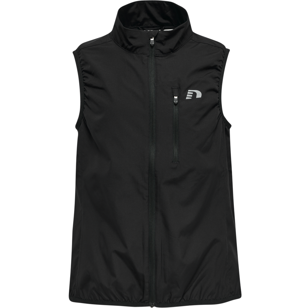 KIDS CORE GILET, BLACK, packshot
