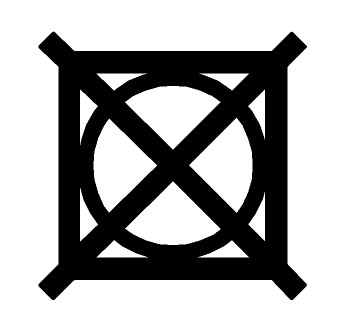 Nicht im W&auml;schetrockner trocknen